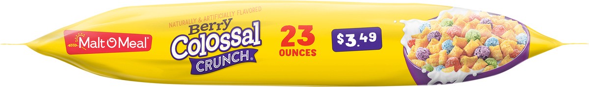 slide 2 of 7, Malt-O-Meal Berry Colossal Crunch Breakfast Cereal, 23 OZ Bag, 23 oz