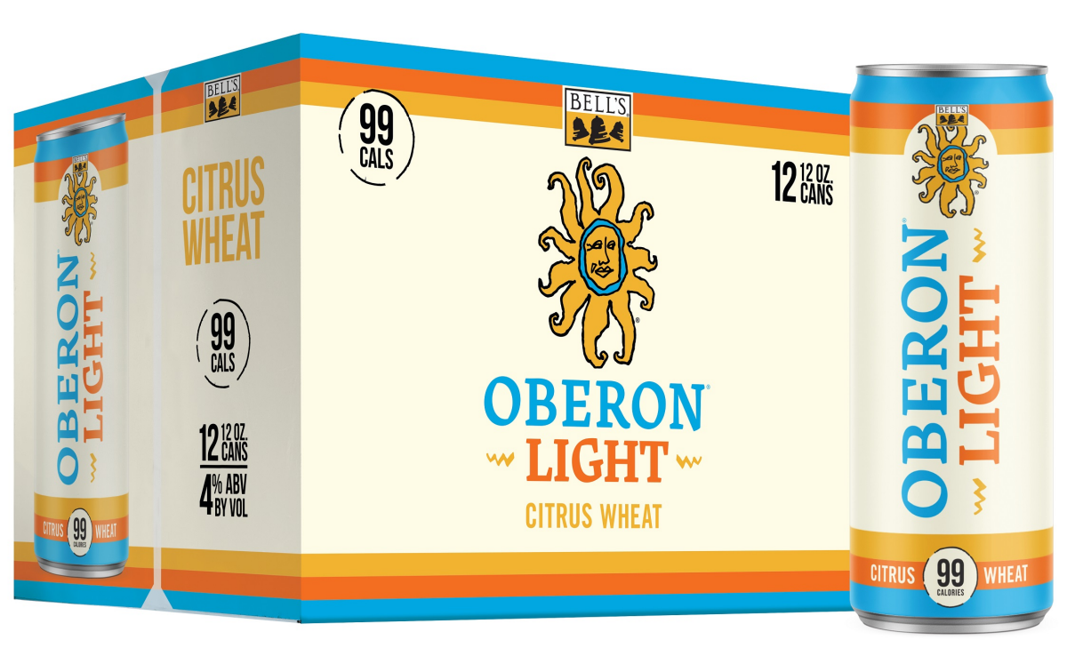 slide 7 of 9, Bell's Oberon Light 12/12oz Can, 144 oz