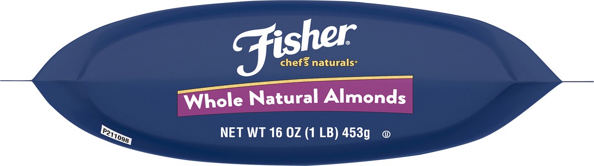 slide 10 of 15, Fisher Whole Natural Baking Almonds, 16 oz