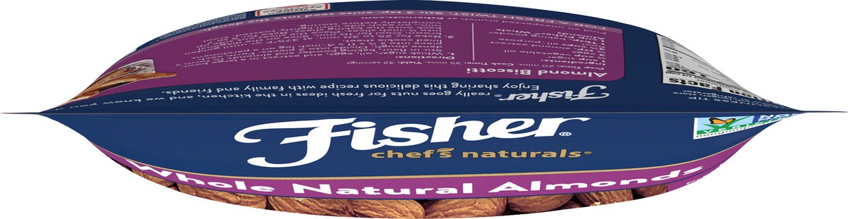 slide 8 of 15, Fisher Whole Natural Baking Almonds, 16 oz