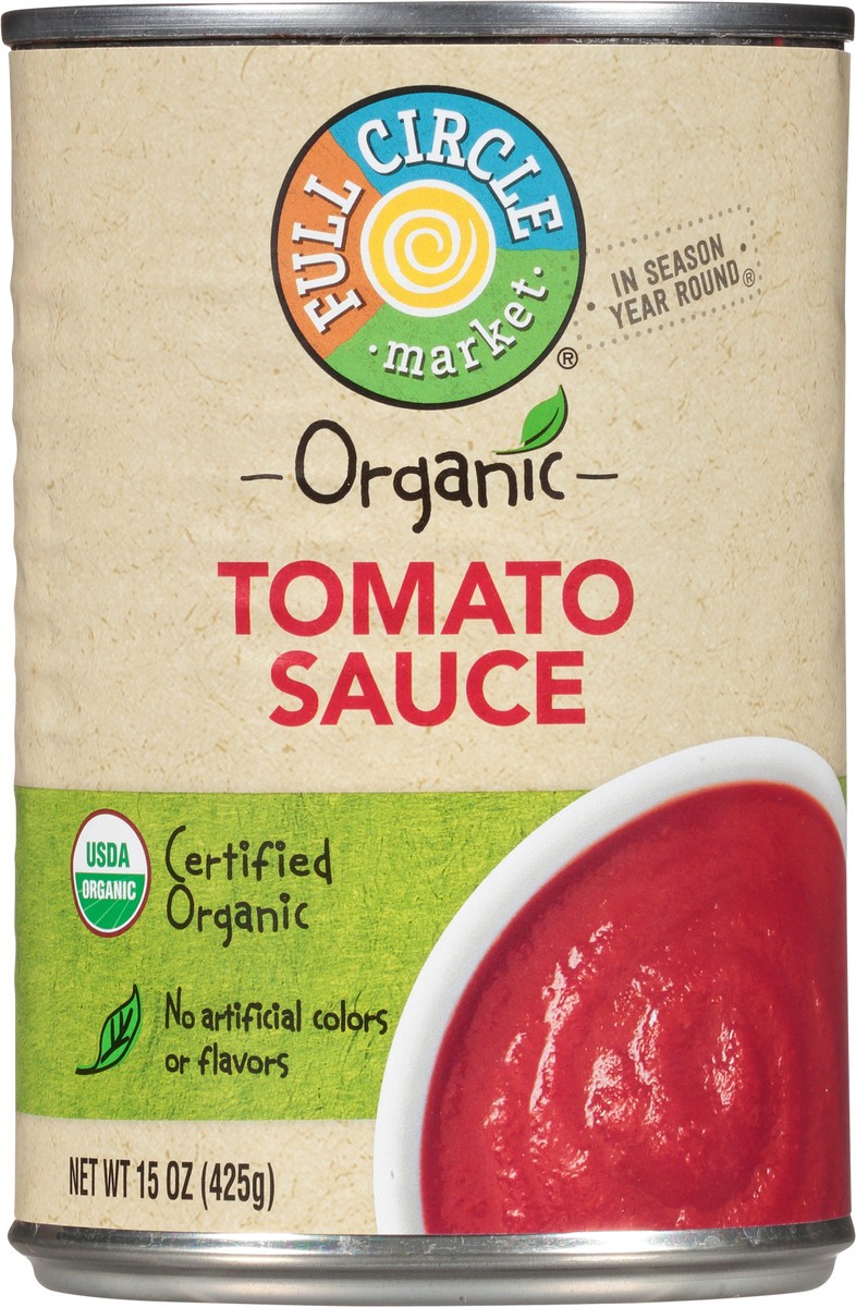 slide 1 of 16, Full Circle Market Organic Tomato Sauce 15 oz, 15 oz