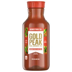 Gold Peak Unsweetened Black Tea Bottle, 52 fl oz