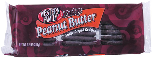 slide 1 of 1, Western Family Cookie Peanut Butter Fudge, 9.2 oz