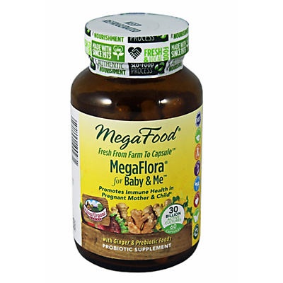 slide 1 of 1, MegaFood Megaflora For Baby And Me, 60 ct