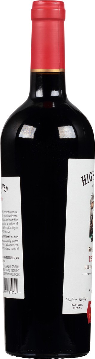 slide 3 of 7, High Heaven Vintners Red Blend, 750ml, 750 ml