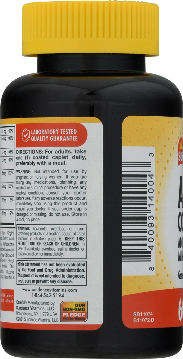 slide 9 of 9, Sundance Vitamins Sundance Adult Multi Tabs, 60 ct