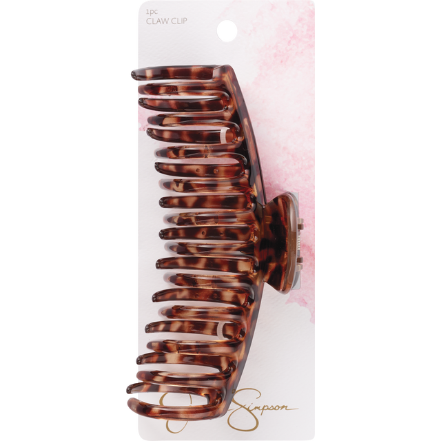 slide 1 of 1, JESSICA SIMPSON 1Pk Barrel Claw Clip, 1 ct