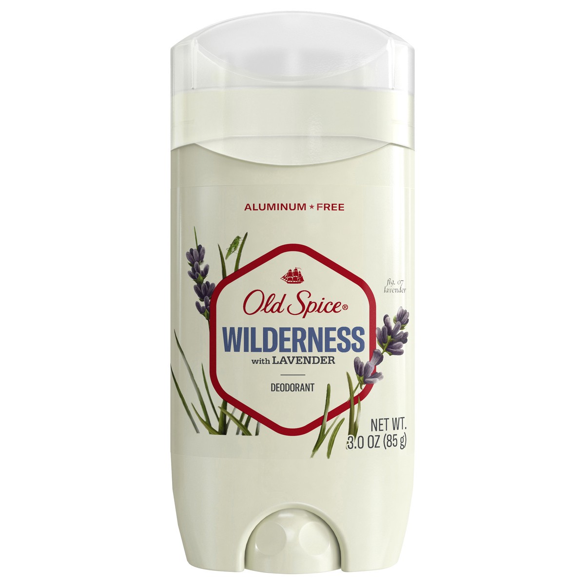 slide 1 of 10, Old Spice Men's Deodorant Aluminum-Free Wilderness with Lavender, 3oz, 3 oz