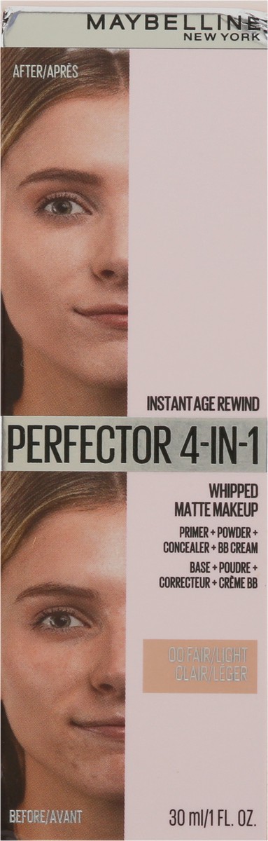fl Shipt 1 oz | oz Makeup Perfector Whipped 00 fl Maybelline 4-in-1 1 Fair/Light Matte