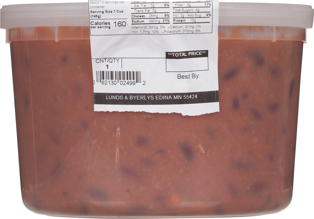 slide 5 of 13, Lunds & Byerlys Chili with Beans 0.5 gal, 1 ct