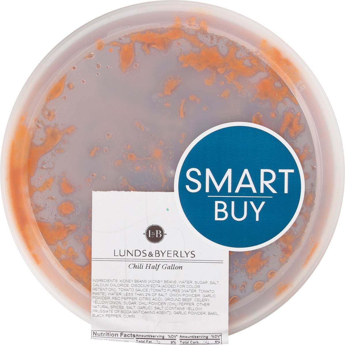 slide 6 of 13, Lunds & Byerlys Chili with Beans 0.5 gal, 1 ct