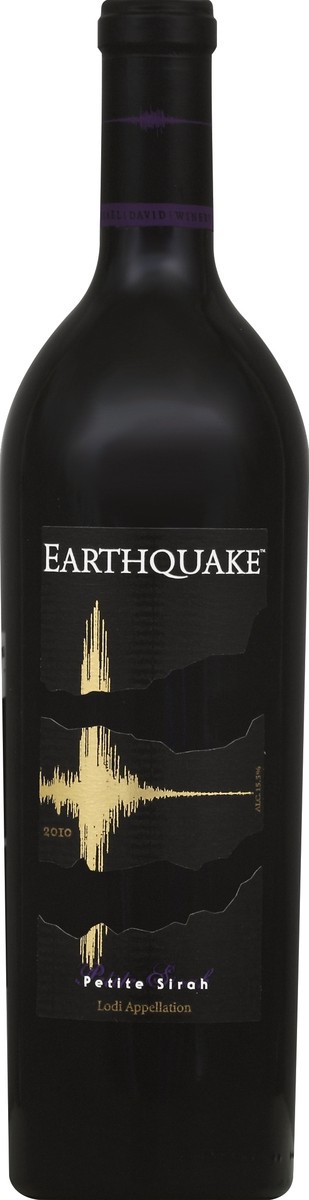 slide 1 of 2, Earthquake Petite Sirah, 750 ml