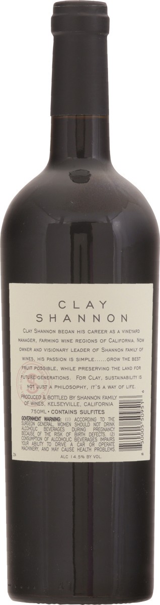 slide 7 of 13, Clay Shannon Lake County California Zinfandel 750 ml, 750 ml
