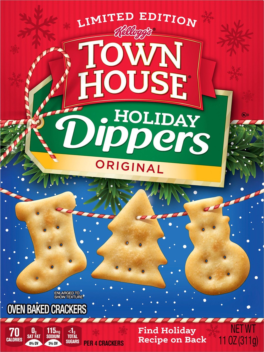 slide 6 of 12, Town House Kellogg's Town House Dippers Crackers, Original, 11 oz, 11 oz