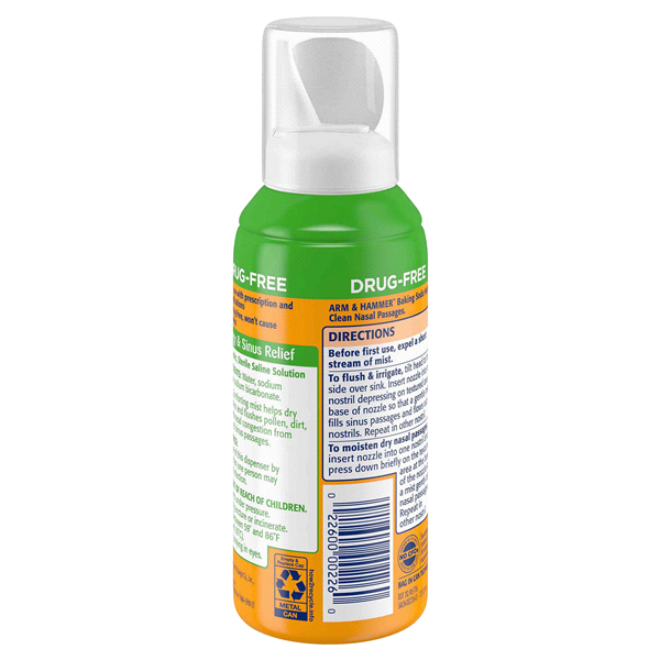 slide 4 of 13, ARM & HAMMER Nasal Mist, Allergy & Sinus Relief, 4.6 oz