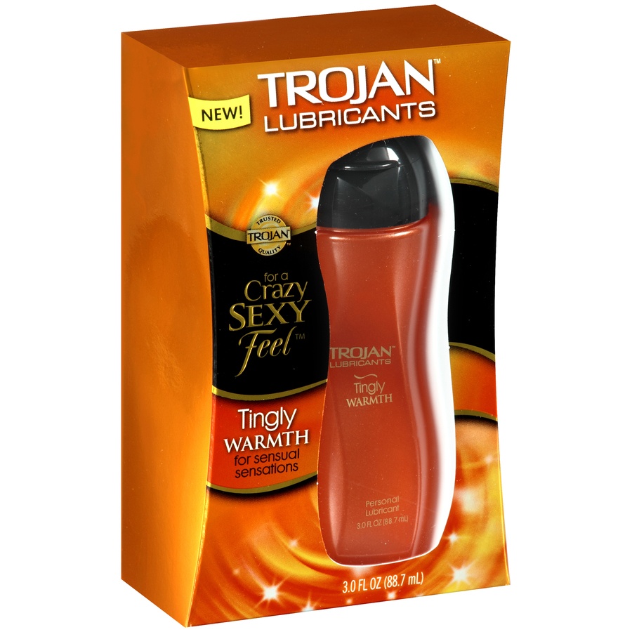 slide 3 of 3, Trojan Personal Lubricant, Tingly Warmth, 3 oz