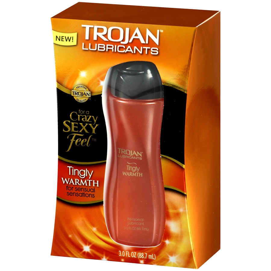 slide 2 of 3, Trojan Personal Lubricant, Tingly Warmth, 3 oz