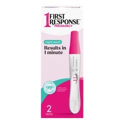 FIRST RESPONSE Rapid Result Pregnancy Test, 2 Pack