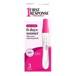 First Response Early Result Pregnancy Test 3 ea