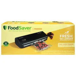 FoodSaver Full Size Power FM2000 Vacuum Sealing System 1 Each