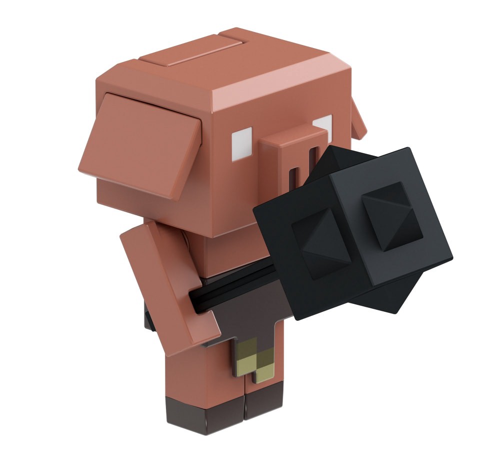 slide 1 of 4, Mattel Minecraft Badger Figure, 1 ct