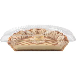 H-E-B Bakery Banana Crème Cold Half Pie with Biscoff Cookie Pieces