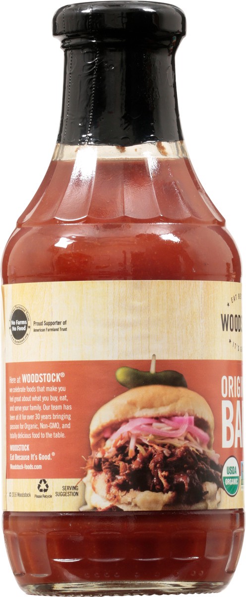 slide 8 of 9, Woodstock Organic Original Bar-B-Q Sauce 18 oz, 18 oz