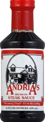 Andria's Steak Sauce 15 oz