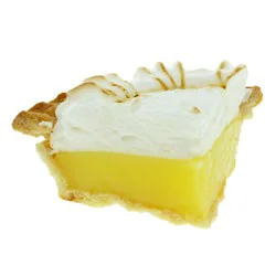 H-E-B Bakery Lemon Meringue Pie Slice