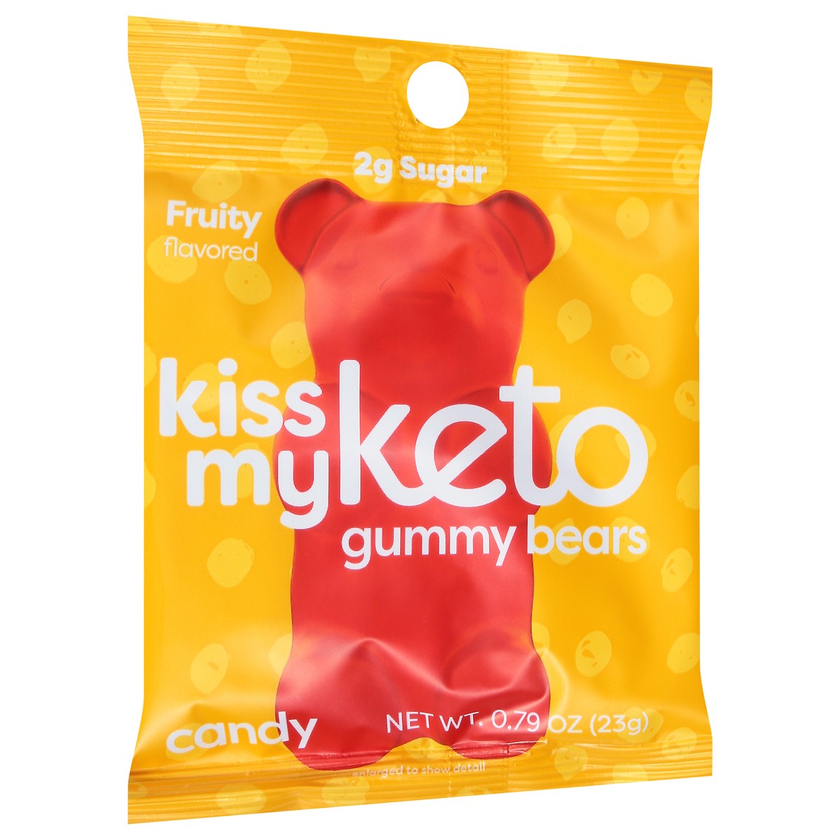 slide 3 of 9, Kiss My Keto Gummy Bears Fruity Flavored Candy 0.79 oz, 0.79 oz