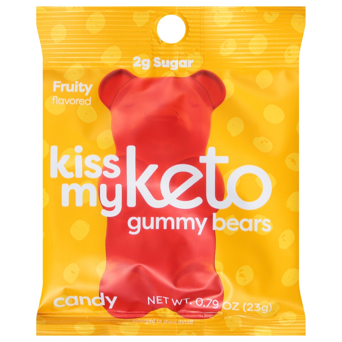 slide 1 of 9, Kiss My Keto Gummy Bears Fruity Flavored Candy 0.79 oz, 0.79 oz