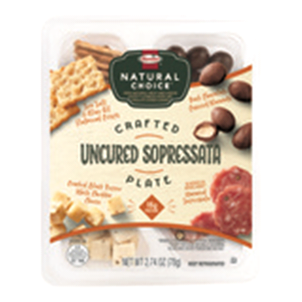 slide 1 of 1, Hormel NATURAL CHOICE Crafted Plate Uncured Sopressata, 1 ct