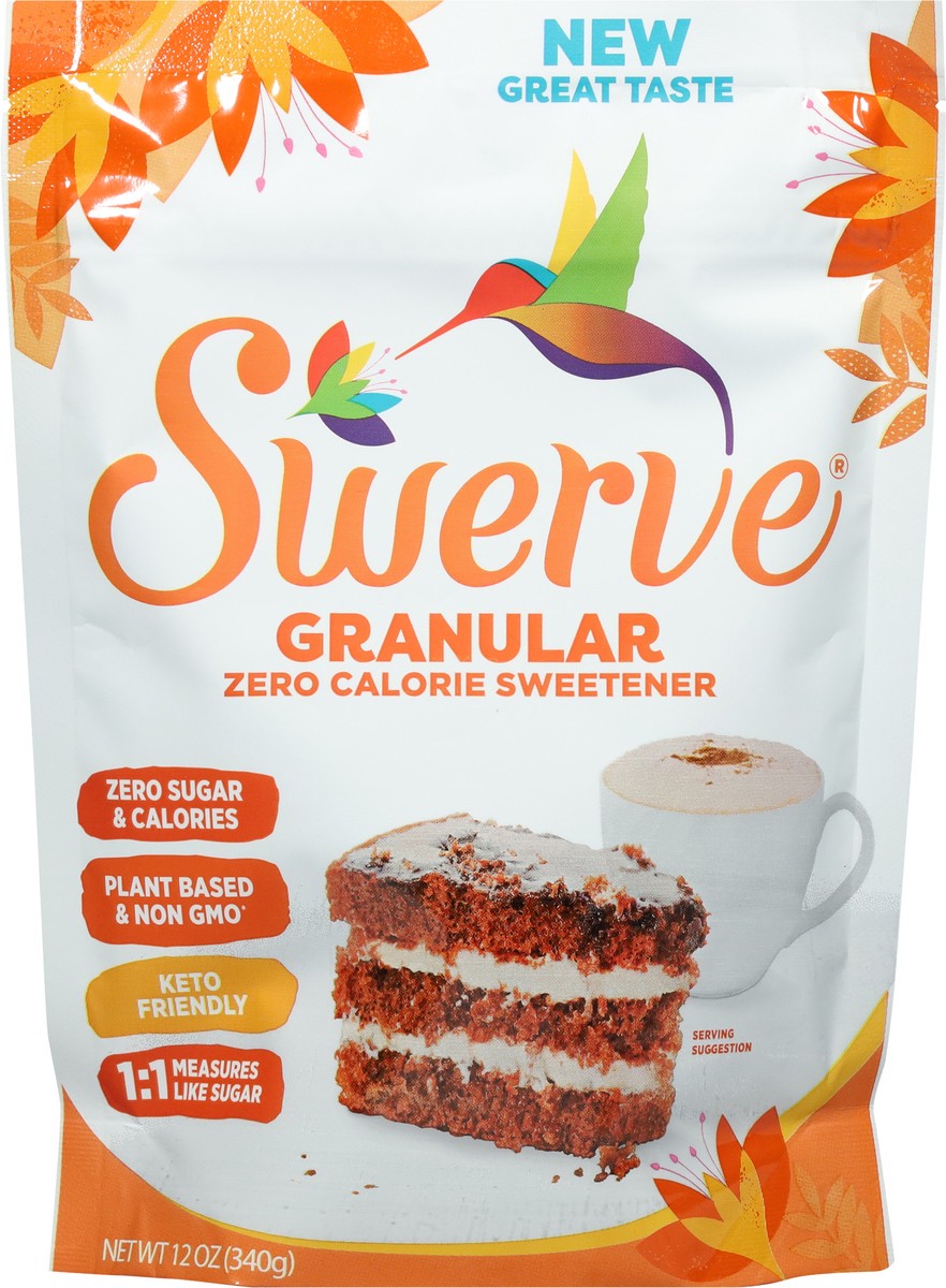 slide 6 of 9, Swerve Granular Zero Calorie Sweetener 12 oz, 12 oz