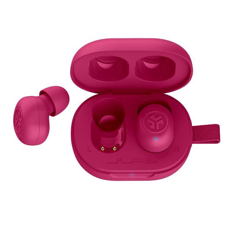 slide 10 of 14, JLab Pink JBuds True Wireless Earbuds Mini 1 ea, 1 ct