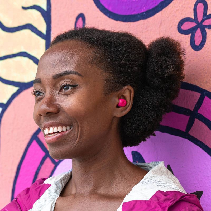 slide 7 of 14, JLab Pink JBuds True Wireless Earbuds Mini 1 ea, 1 ct