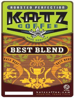 slide 1 of 1, Katz Coffee Best Blend Coffee- 12 oz, 12 oz