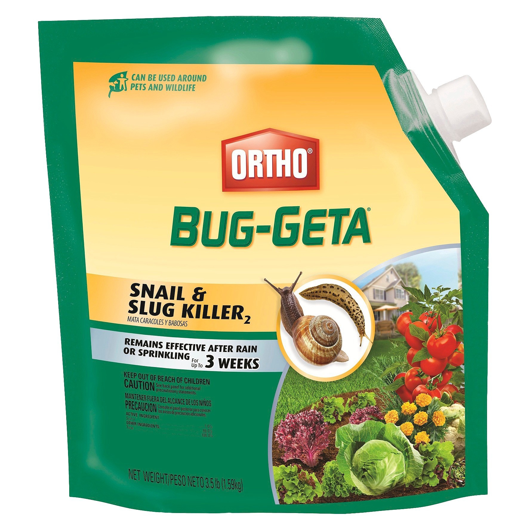 slide 1 of 7, Ortho Bug-Geta Snail & Slug Killer, 3.5 lb