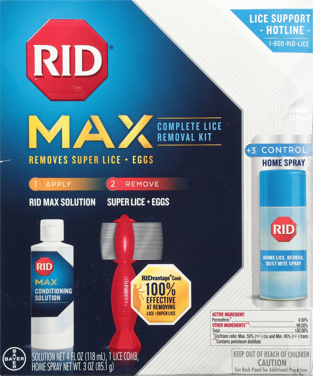 slide 6 of 9, RID Max Complete Lice Removal Kit 1 ea, 1 ea