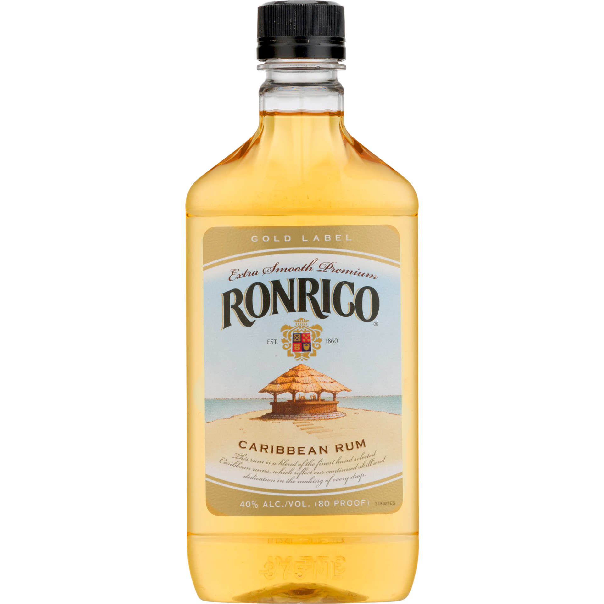 slide 2 of 4, Ronrico Gold Caribbean Rum 375 ml, 375 ml