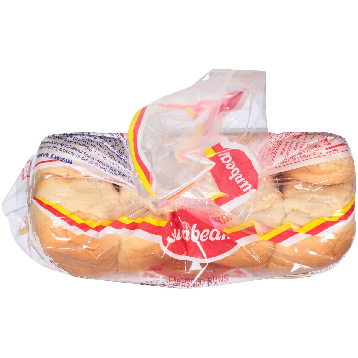 slide 6 of 11, Sunbeam Hot Dog Buns 8 ct Bag, 8 ct