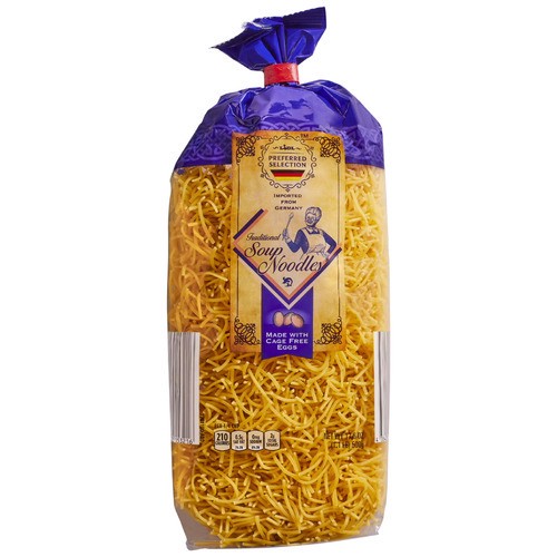 slide 1 of 1, Lidl Preferred Selection traditional soup noodles, 17.6 oz