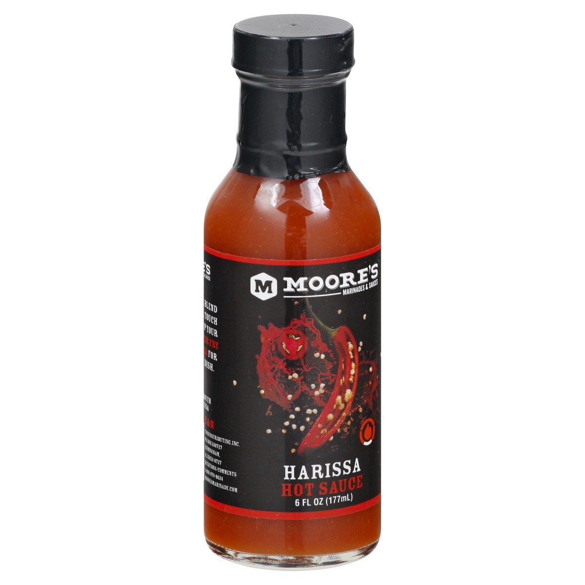 slide 4 of 9, Moore's Harissa Hot Sauce 6 oz, 6 oz