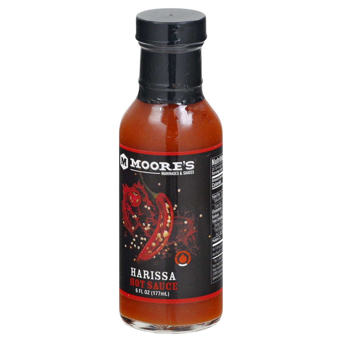 slide 6 of 9, Moore's Harissa Hot Sauce 6 oz, 6 oz