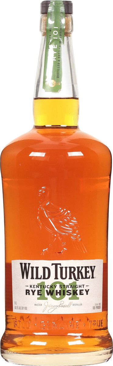 slide 8 of 9, Wild Turkey Kentucky Straight Rye Whiskey 1 l, 1 l