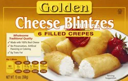 Golden Blintzes 6 ea