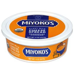 Miyoko's Creamery Plant Milk Roadhouse Cheddar Cheese Spread 8 oz