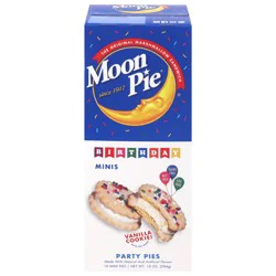 Moon Pie Birthday Vanilla Cookie Minis Party Pies