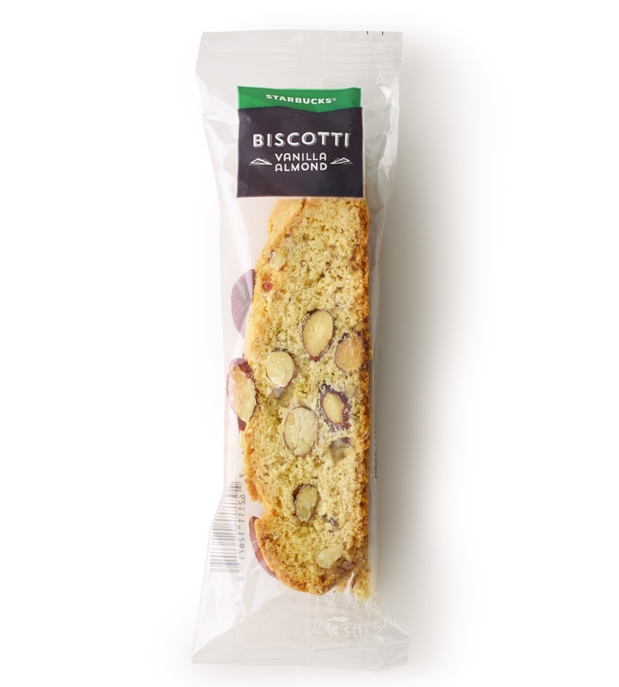 slide 1 of 1, Starbucks Vanilla Almond Biscotti, 1.5 oz