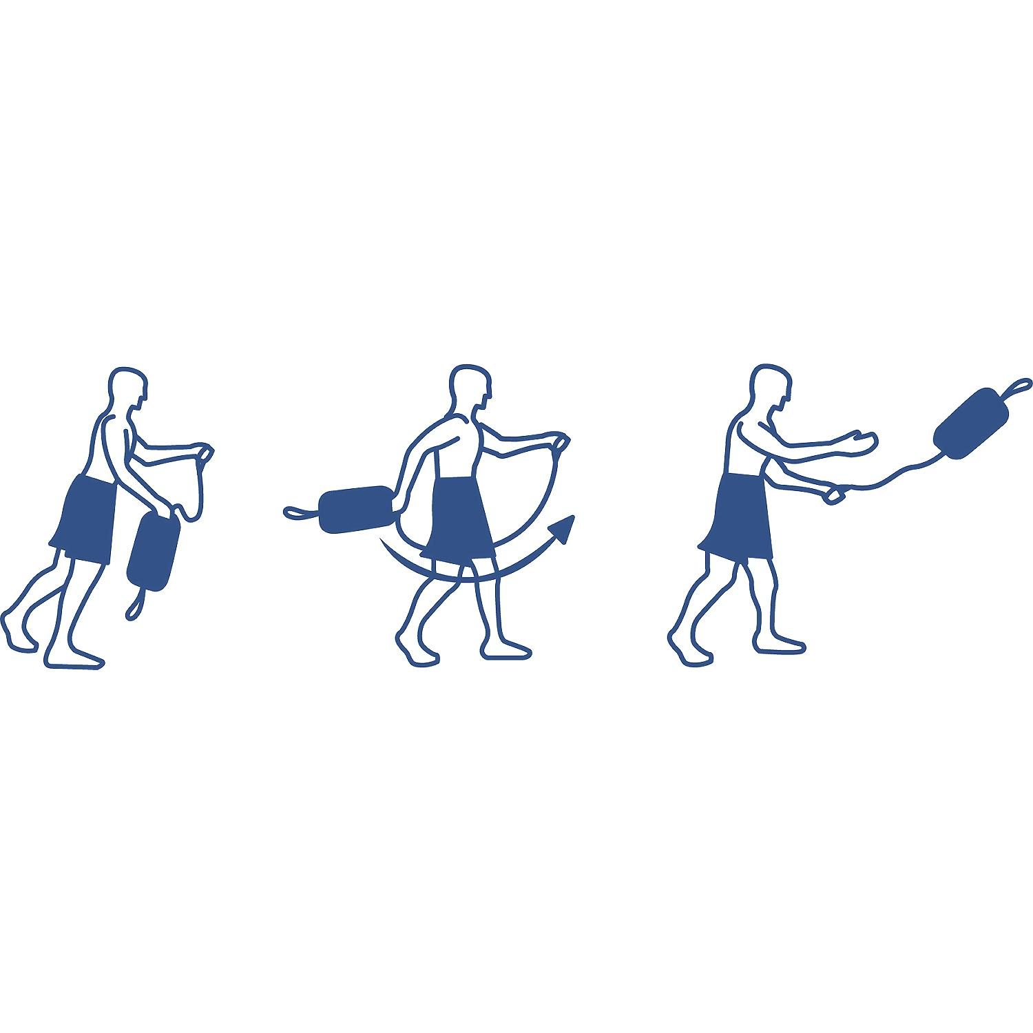 slide 3 of 3, Attwood Rescue Line Throw Bag 50 Ft, 50 ft