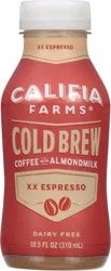 Califia Farms Cold Brew XX espresso Coffee with Almondmilk 10.5 fl oz